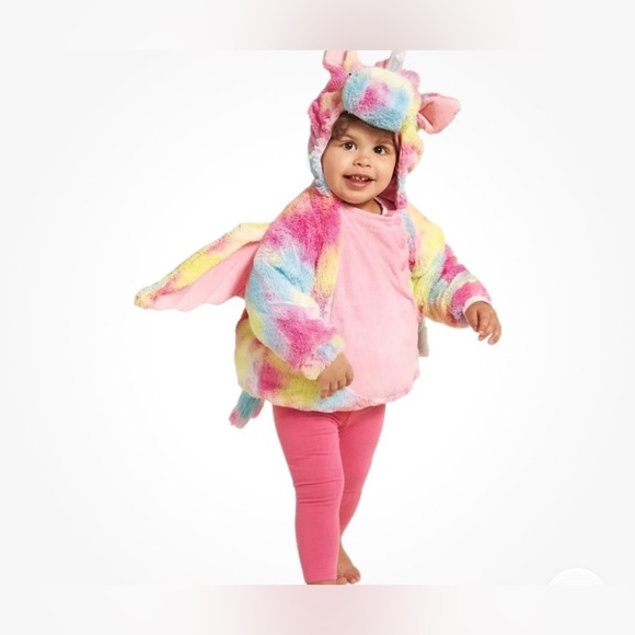 NEW Infant Girls Pink Yellow & Orange Hooded Pullover Plush Unicorn
0-6Months - Picture 1 of 5